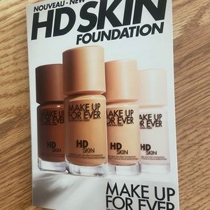 Make Up Forever HD Skin foundation Sampler
